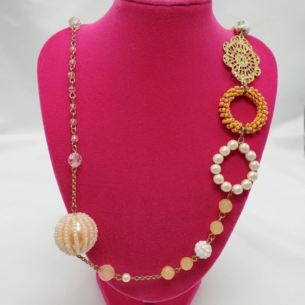 🔹️Robert Rose Long Multi-Beaded Necklace